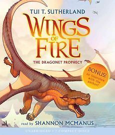 Wings of Fire #1 The Dragonet Prophecy   Audio NEW