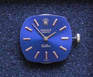 ROLEX CELLINI Movement Cal. 1600 hand winding dial crown hands 19
