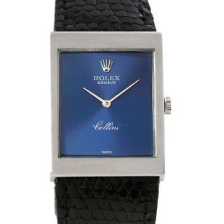 Rolex Cellini Vintage 18K White Gold Watch 4014