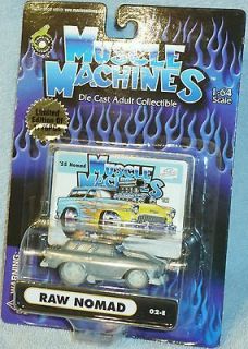 2002 MUSCLE MACHINES Raw 55 Nomad  #02 E Chase