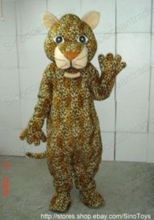 LEOPARD PANTHER CHEETAH CATAMOUNT ADULT MASCOT COSTUME