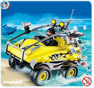 Playmobil #4449 Robbers Amphibious Vehicle NEW
