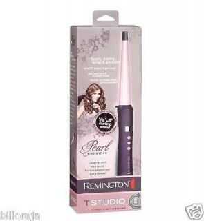 Studio Pearl Ceramic Curling Wand iron salon quality results hair st