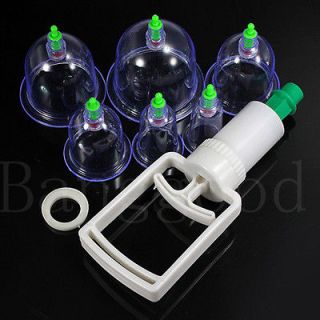 Cups Medical Chinese Vacuum Body Cupping Massage Therapy Healthy