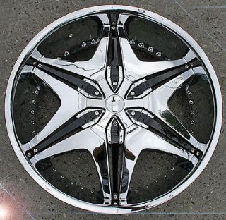 RVM 712 20 CHROME RIMS WHEELS NISSAN FRONTIER 6x4.5