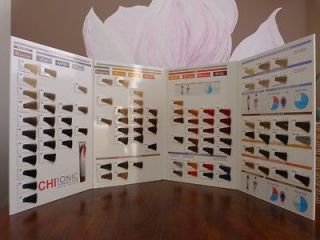 chi hair color chart