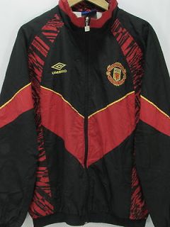 VTG Umbro Man U Manchester United Football Club Jacket Size M