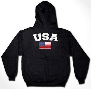 USA World Cup Soccer American Flag Hoodie Sweatshirt