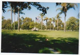 Westminster CA Memorial Park Single Cemetery Burial Plot Garden of