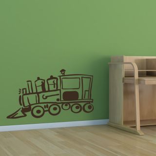 Train Childs Nursery Wall Art Sticker Wall Decal Transfers