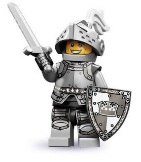 LEGO Series 9 Minifigure   Heroic Knight   New and Mint
