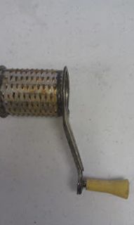 Vintage Small Cheese Grater Yellow Handle Made in France