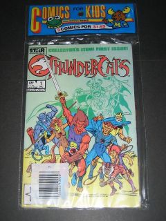 Thundercats 1,2,3 Comics for Kids Brand New Sealed Pack NM Star Comics