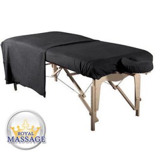 NEW MASSAGE TABLE DLX BRUSHED FLANNEL 3pc SHEET SET FITTED, FLAT