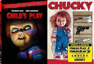 Childs Play 1 2 3 4 5 DVD Set Chucky Killer Collection + Birthday