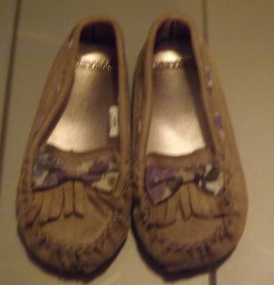 GYMBOREE COWGIRLS AT HEART MOCCASIN SHOES SIZE 9