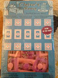 Claires Room Girls Pink and purple BEADED CURTAIN hanging retro