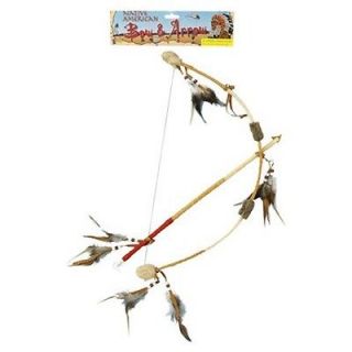 Feathered Toy Indian Bow and Arrow Set