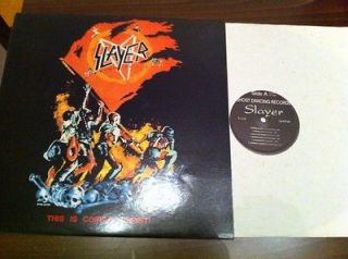 SLAYER This is Corpus Christi LP unnumbered limited 200 Mega Rare