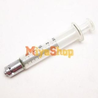 50pcs Glass Injector Lock Head Glass syringe 2.5ml