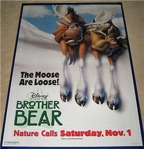Walt Disneys Brother Bear Ver. B Movie Poster 2 Sided