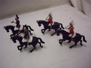 Britains LTD Plastic French Mounted Soldiers Horse Back