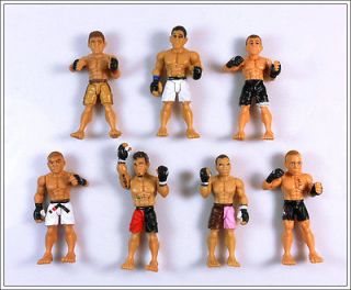 7pcs UFC MICRO 2 INCH Ultimate Fighters FIGURES SET COLLECTION BOY TOY