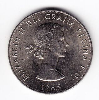 1965 England Sir Winston Churchill Crown Coin (b58 2)