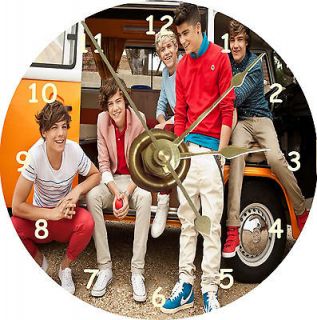 NEW One Direction Boy Band Van CD Clock