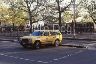 New York City DOT Bus Stop Unit Chevy Blazer Police Government