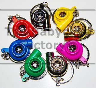 Turbo Keychain Keyring Choice of Colours See Video