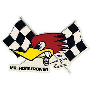 Mooneyes Left Flag Clay Smith Cams Mr Horsepower Sticker Stickers