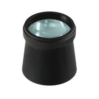 High Clarity 6X Printers Magnifying Loupe Large 30mm Lens Aluminum