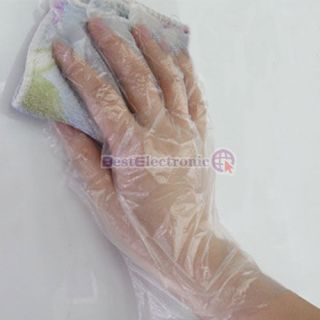 150 X Home Restaurant Sanitary Disposable Plastic Glove