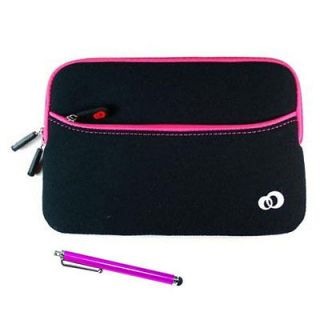 Coby Kyros MID7125 MID7127 7 Tablet Carry Case Sleeve Bag Cover Pink