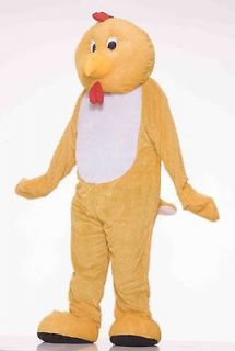 Chicken Rooster Deluxe Mascot Halloween Party Adult Unisex Costume