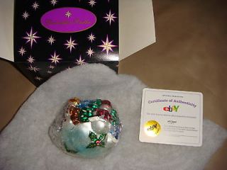 CHRISTOPHER RADKO collectible  ornament from 2003 LE 697/2000