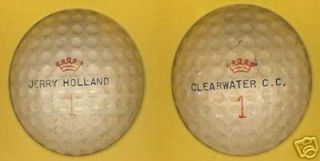 Golf Ball Signature JERRY HOLLAND PGA / CLEARWATER CC