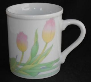 The Toscany Collection ~ Tulip ~ Coffee Cup Mug ~ Floral Flower