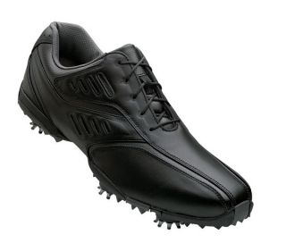 Street 56485 Black/ Charcoal Medium Mens Golf Shoes 2012 Closeout