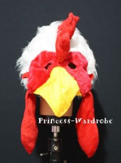 Cute Cock Rooster Chicken Fun Costume Warm Hat Cap Head Mask