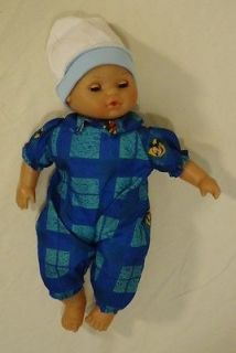 Lissi BF456 Vintage Baby Doll Opening Eyes Plastic Fabric