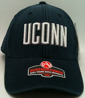 UCONN Huskies Destructured Fitted Cap