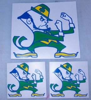 Notre Dame Fighting Irish decal   sticker