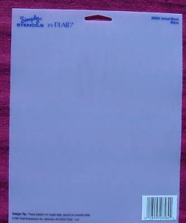 Stencil ONE Plastic Blank Make your own 8x10 crafts paint template