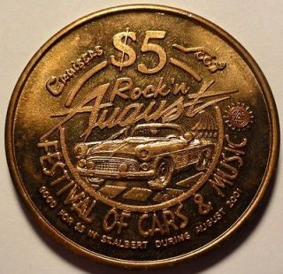 Alberta Canada St. Albert 2001 Medal RockNAugust GF$5.00 38mm