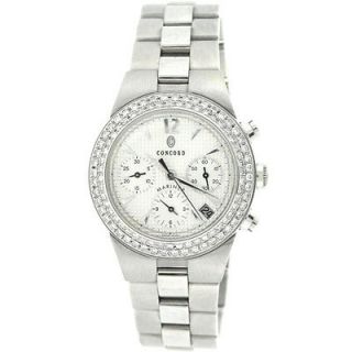 CONCORD MARINER AUTOMATIC 0310107 Mens Stainless Steel Diamond Watch