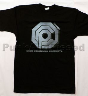 Robocop   OCP Omni Consumer Products Logo black t shirt   Official