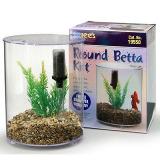 Lees Pet Products   Mini Round Betta Kit Boxed   1 Kit