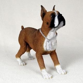 Boxer Statue Figure. Home Yard & Garden Decor Dog Breed Pet Products